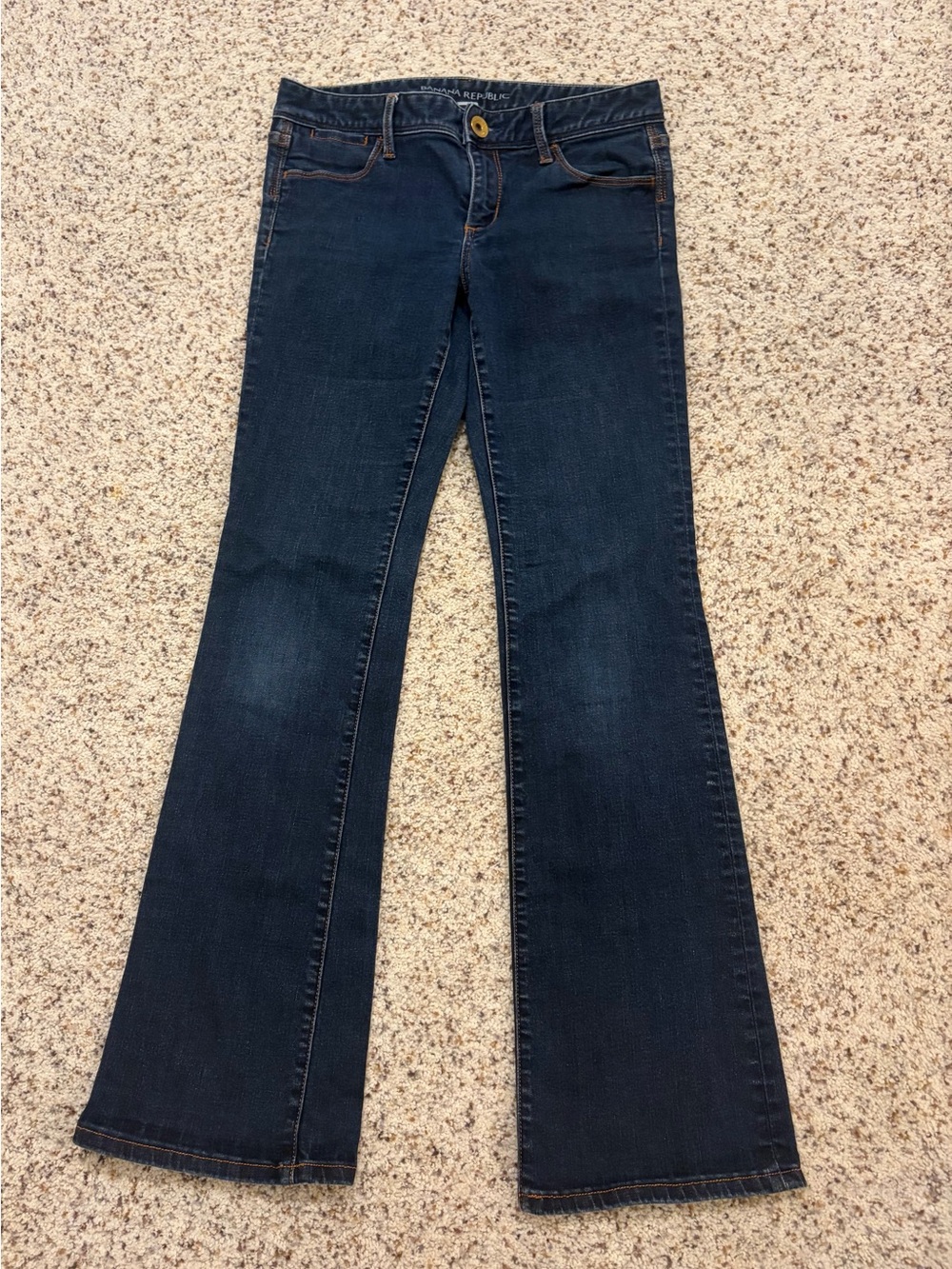 Banana Republic Dark Blue Flare Jeans